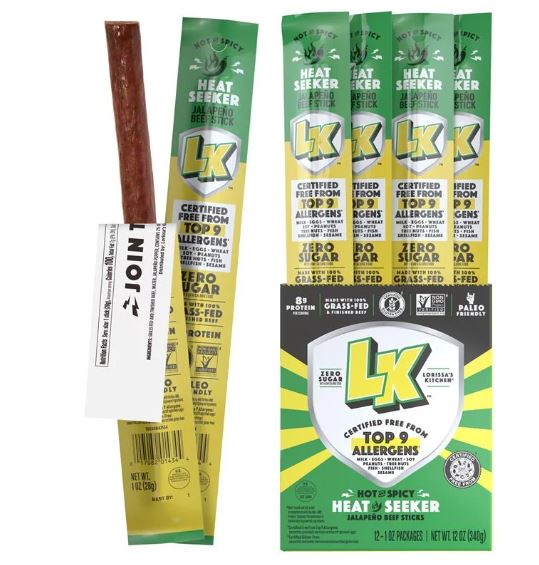 LK Jalapeño Beef Stick - 1oz. ; 12pk.