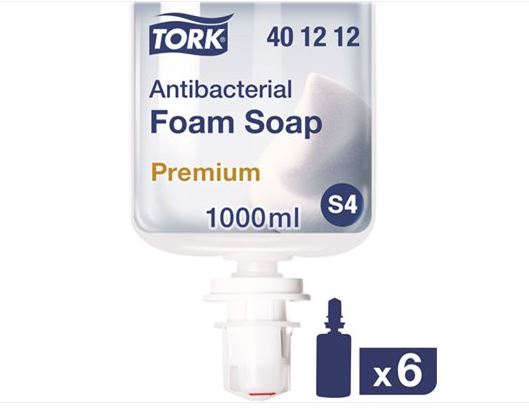 TORK Antibacterial Foam Hand Soap - 6cs