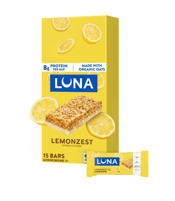 LUNA Bar LemonZest - 15ct.