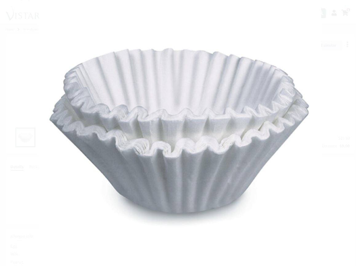 Bunn Coffee Filter - 252ct.