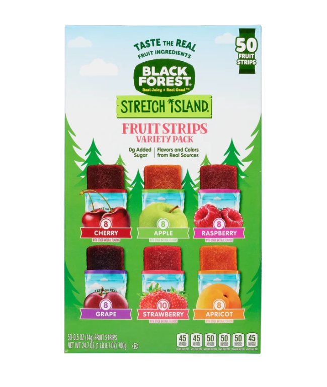 Black Forest Fruit Strips Variety Pack - 0.5oz. ; 50ct.