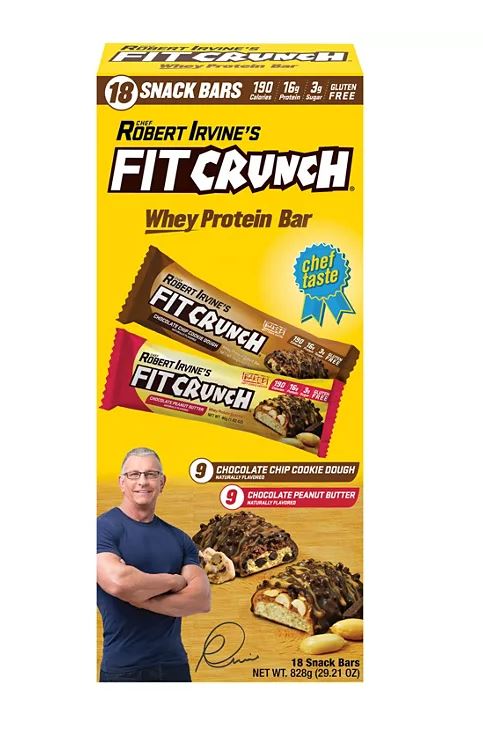 Fitcrunch High Protein Bars Variety Pack ; 18 ct.