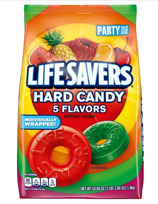 LifeSavers Hard Candy 5 Flavors ; 50oz