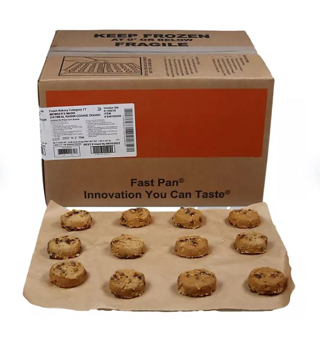Member's Mark Oatmeal Raisin Cookies ; 144 ct.