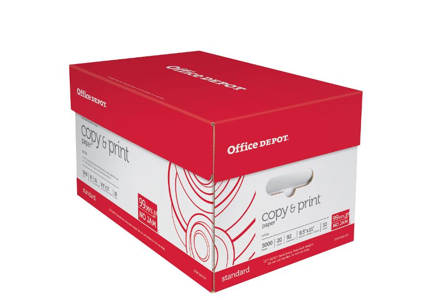 Multi-Use Printer Paper Letter (8.5" x 11") - 5000 Sheets Per Case