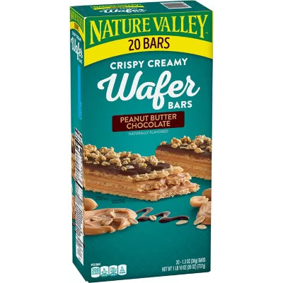 Nature Valley Peanut Butter Chocolate Wafer Bar - 20ct.