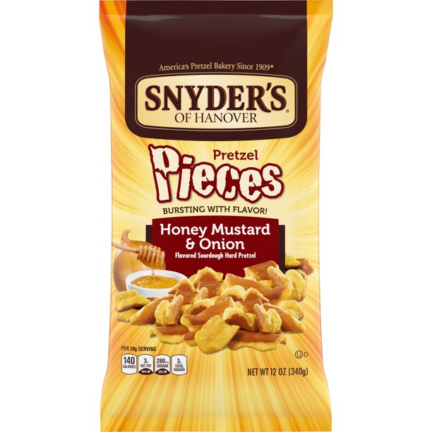 Snyder's Honey Mustard & Onion Pretzel Pieces