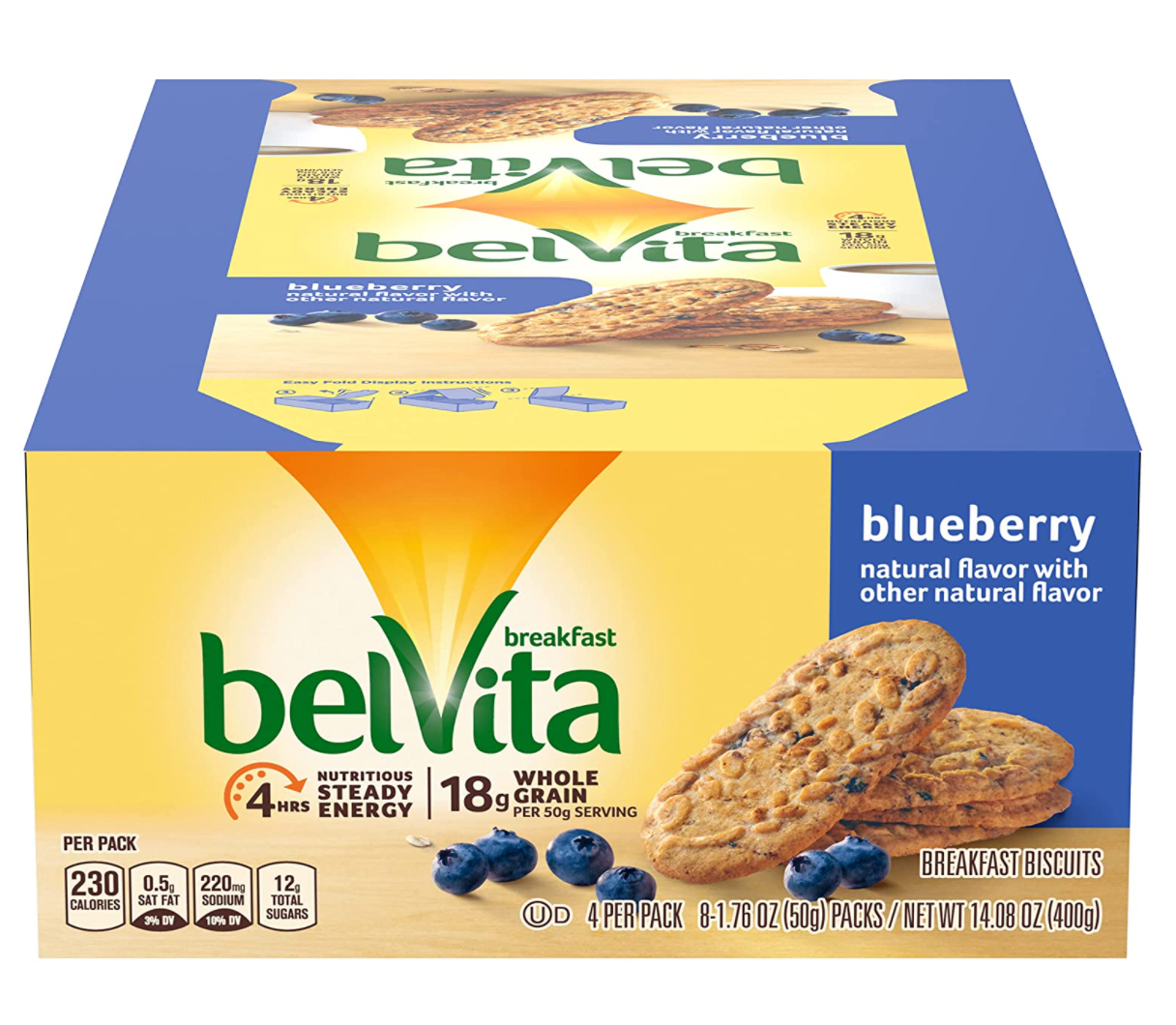 Belvita Breakfast Biscuits - Blueberry - 8pk
