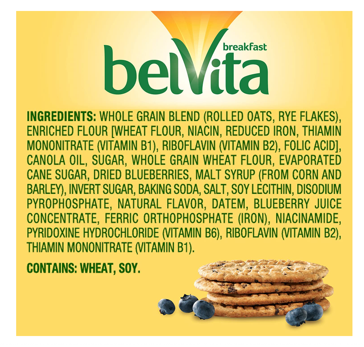 Belvita Breakfast Biscuits - Blueberry - 8pk