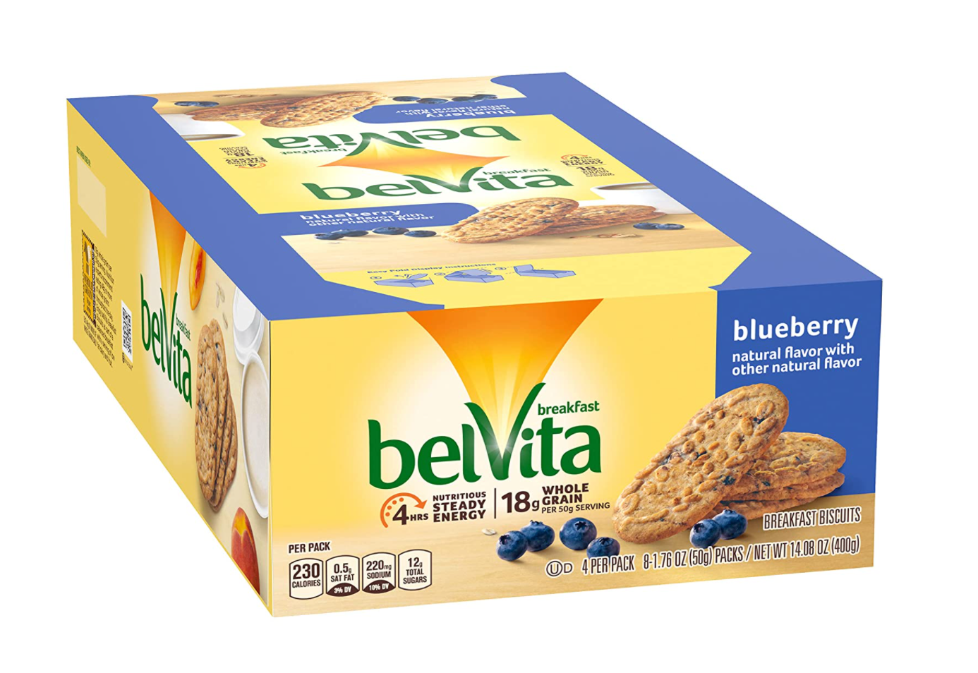 Belvita Breakfast Biscuits - Blueberry - 8pk