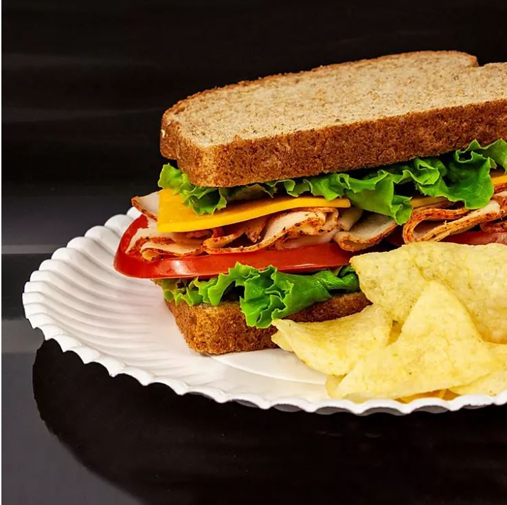 Super Strong 9" Paper Plates - 600ct