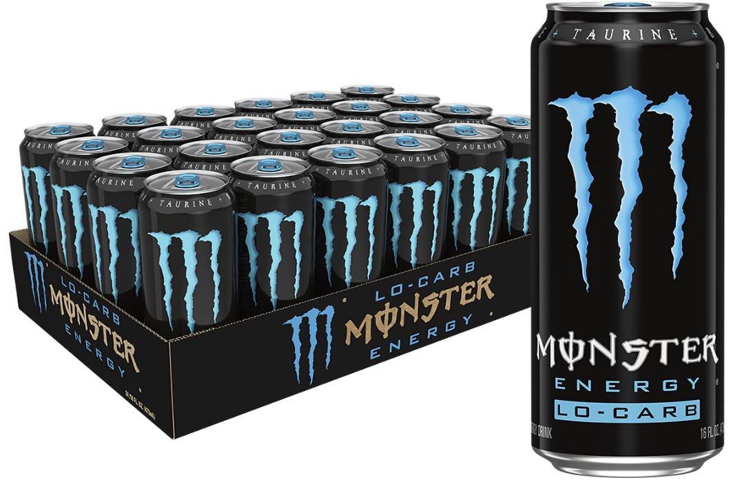 Monster Lo-Carb Energy Drink - 24pk.