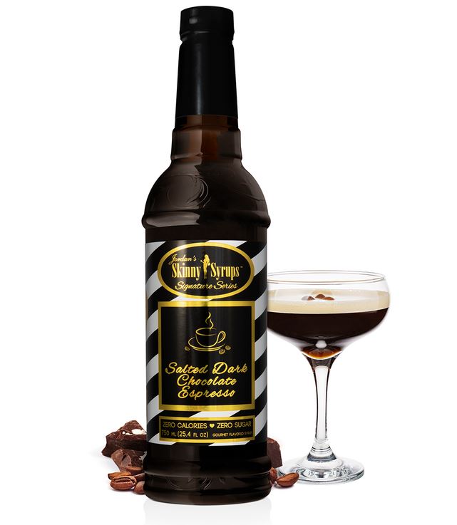 Skinny Syrup - Salted Dark Chocolate Espresso + 1 Syrup Pump