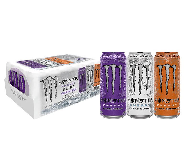 Monster Energy Ultra Zero Variety Pack - 16oz ; 24pk
