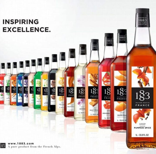 1883 Flavoring Syrup - Roasted Hazelnut + 1 Syrup Pump
