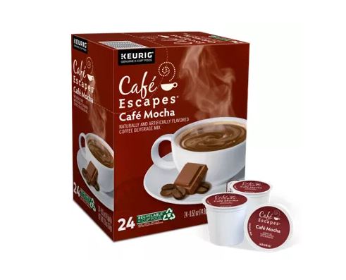 Cafe Escapes Cafe Mocha K-Cups - 24pk