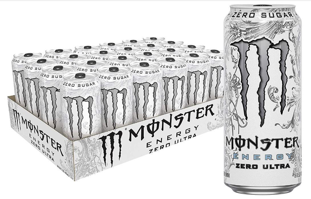 all sugar free monsters Monster Zero Ultra Sugar Free Energy Drink