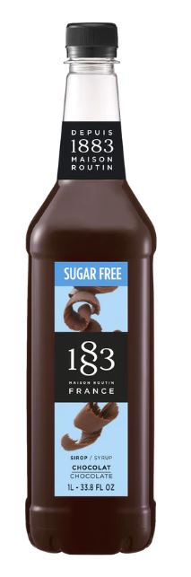 1883 Flavoring Syrup - Sugar Free Chocolate + 1 Syrup Pump