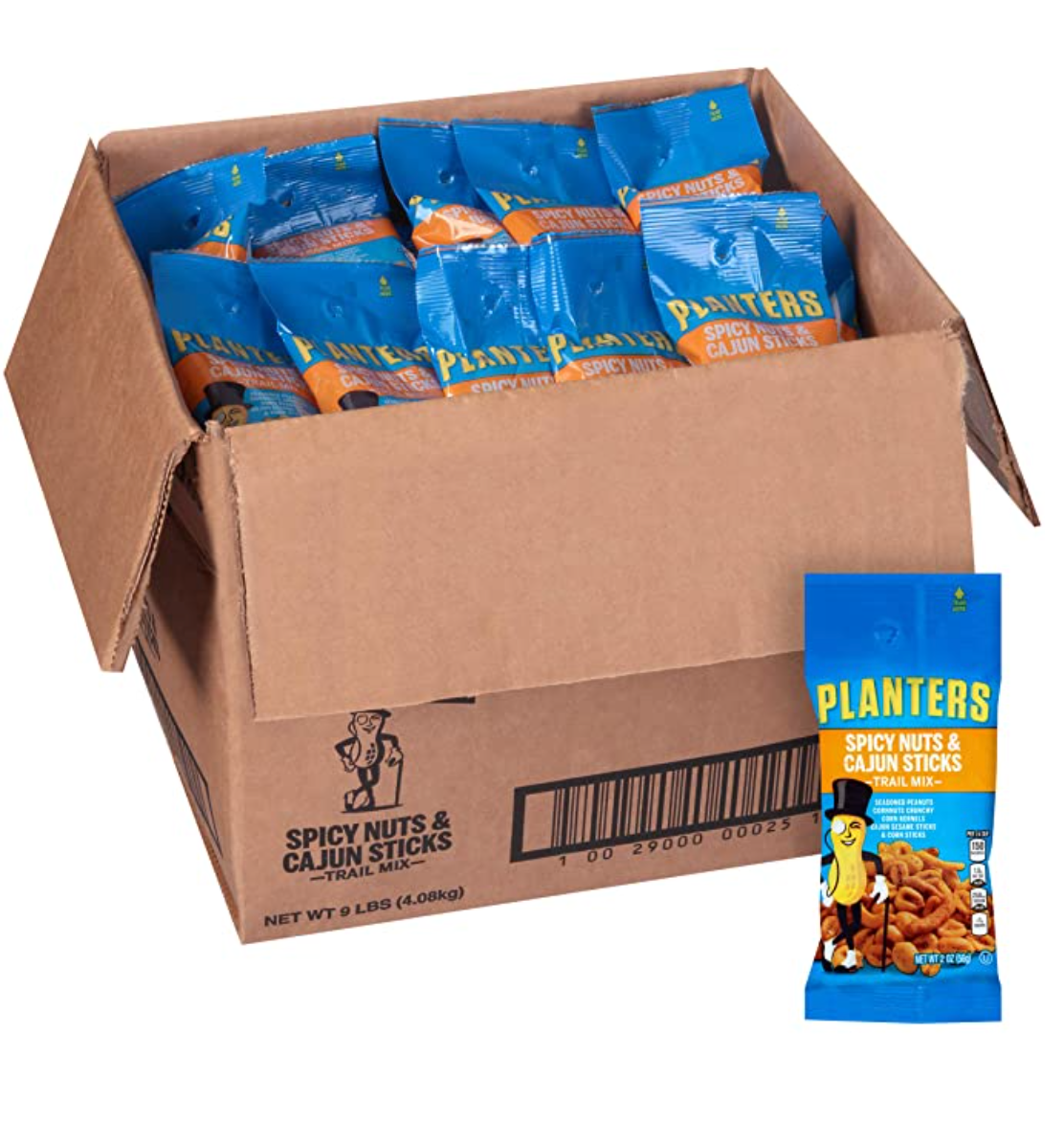 Planters Cajun Style Nuts - 2oz; 72ct