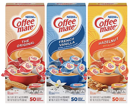Coffee Mate - Assorted Creamer Cups - 3 Pack