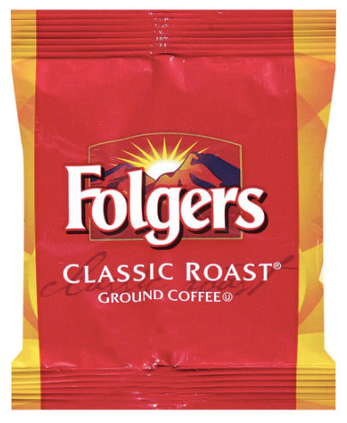 Folgers - Classic Roast Ground Coffee Portion Packs - 42 Count