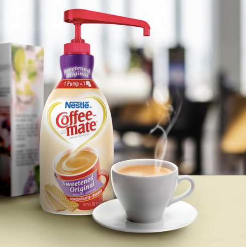 Nestle Coffee Mate - Non-Dairy Sweetened Original Pump Creamer - 1.5L
