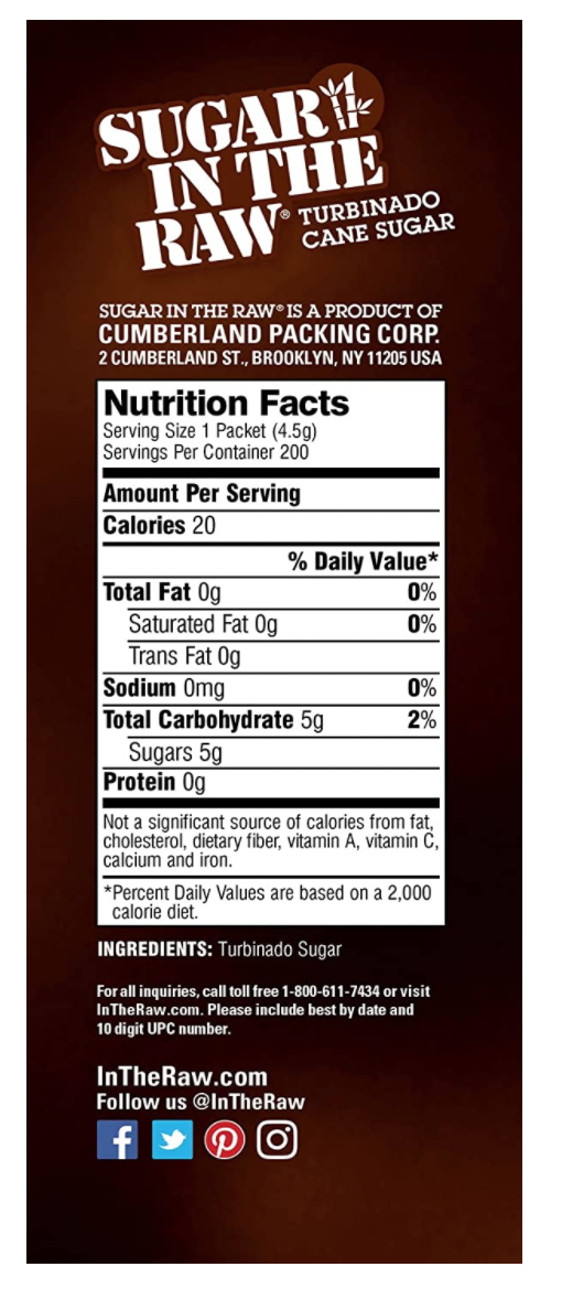 Sugar in the Raw