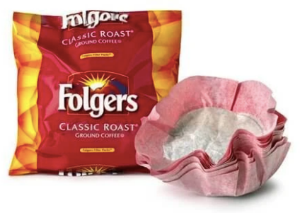 Folgers - Classic Roast Ground Coffee Filter Packs - 1.05oz, 40 Count