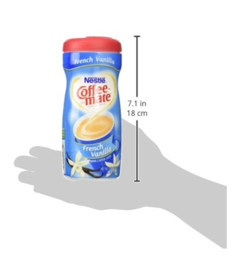 Nestle Coffee Mate - French Vanilla Powder Creamer Canister - 15oz