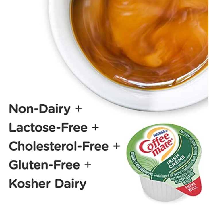 Nestle Coffee Mate - Irish Creme Liquid Creamer Cups - 50 Count