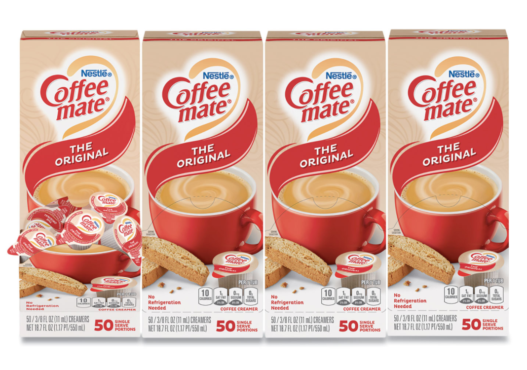 Nestle Coffee Mate - Original Liquid Creamer Cups - 50 Count