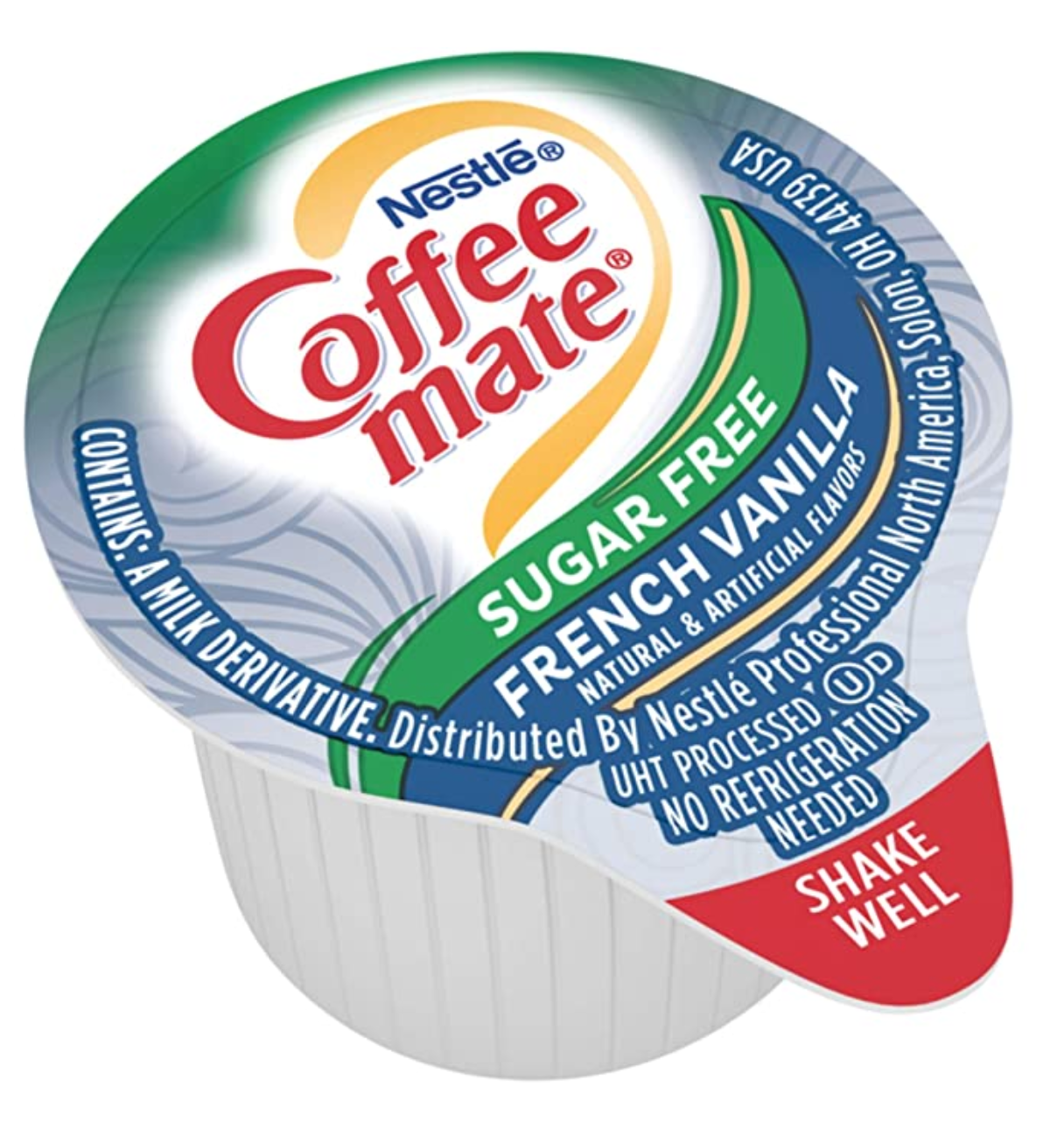 Nestle Coffee Mate - Sugar Free French Vanilla Liquid Creamer Cups- 50 Count