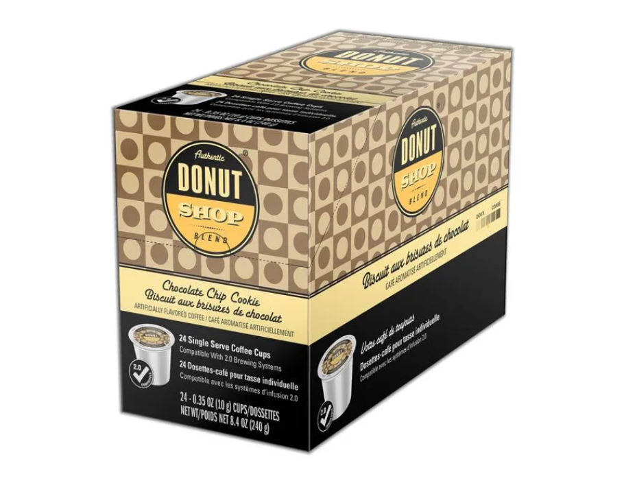 The Authentic Donut Shop - Chocolate Chip Cookie - 24 Count