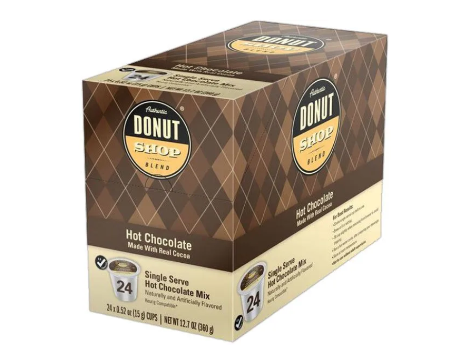 The Authentic Donut Shop - Hot Chocolate - 24 Count