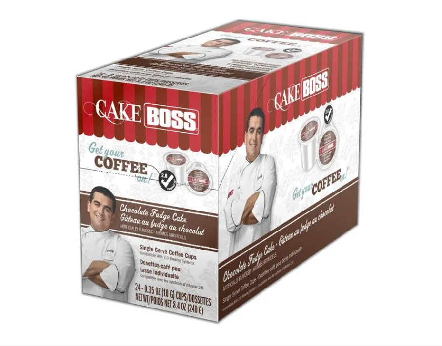 Cake Boss - Chocolate Fudge Cake - 24 Count