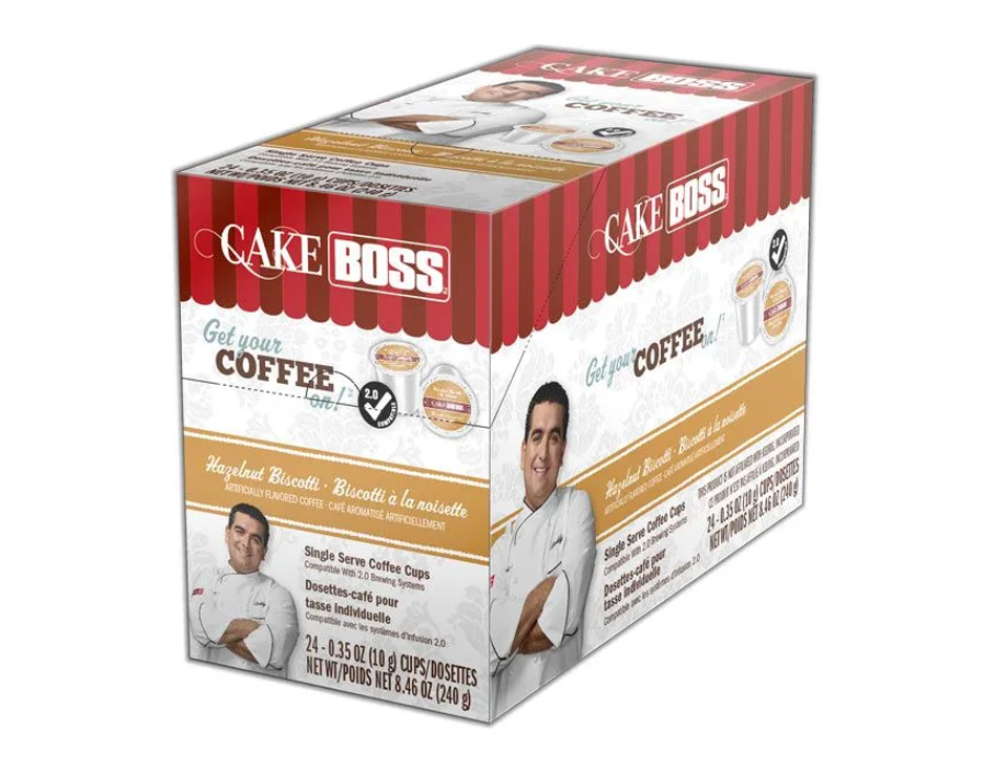 Cake Boss - Hazelnut Biscotti - 24 Count