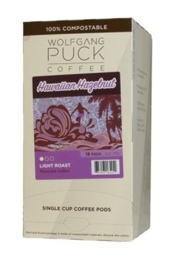 Wolfgang Puck - Soft Coffee Pods - Hawaiian Hazelnut