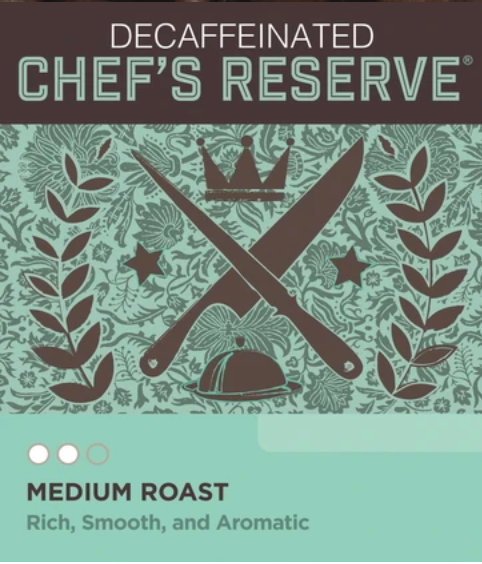 Wolfgang Puck - Ground Coffee Portion Packs - Chef's Reserve DECAF