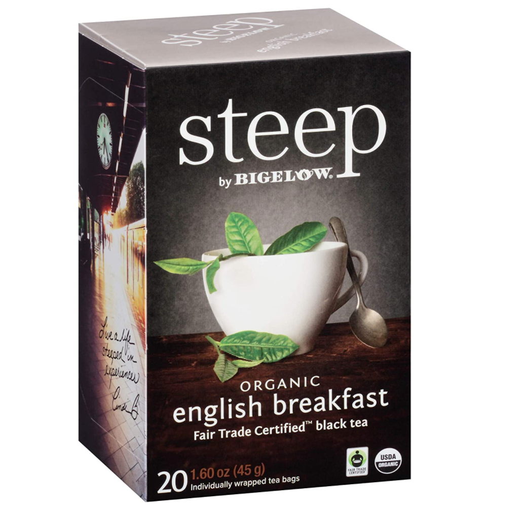 Steep - Organic Tea Bags - 20 Count ** Multiple Flavors Available **