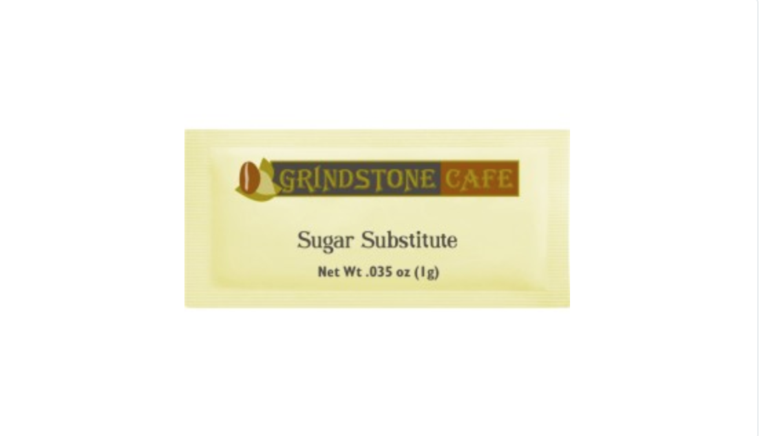 Grindstone Cafe - Yellow Packet Sweetener - 2000 Count