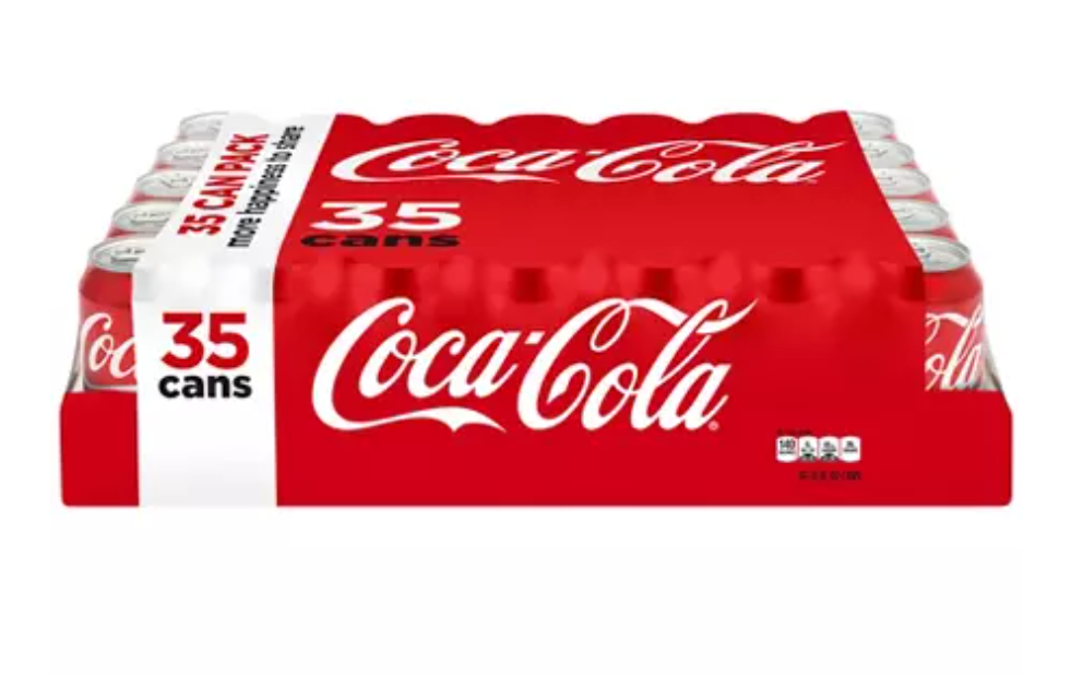 Coca Cola Soda Cans - 12oz; 35pk