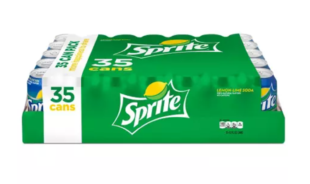 Sprite Soda Cans - 12oz; 35pk