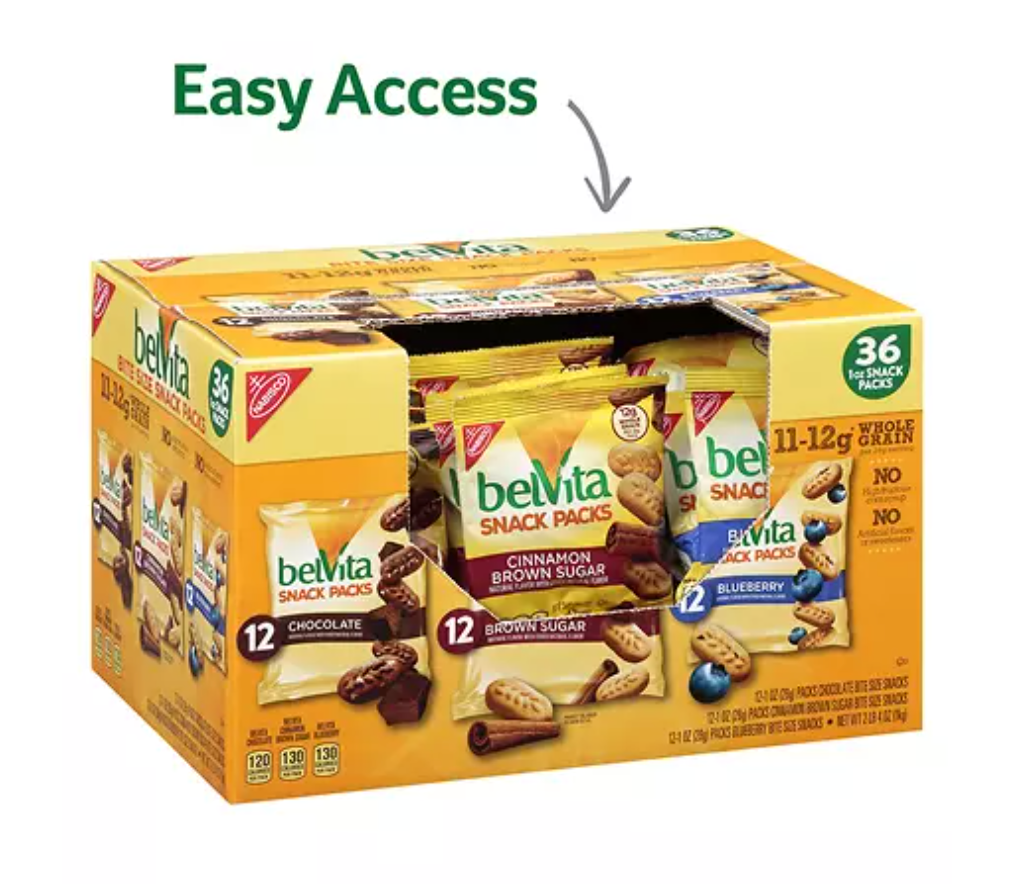 Belvita Biscuit Bites Variety Pack - 36pk
