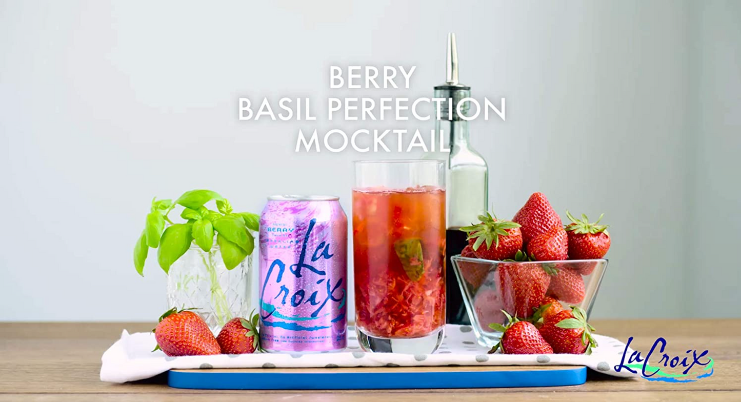 La Croix Berry Sparkling Water - 24pk