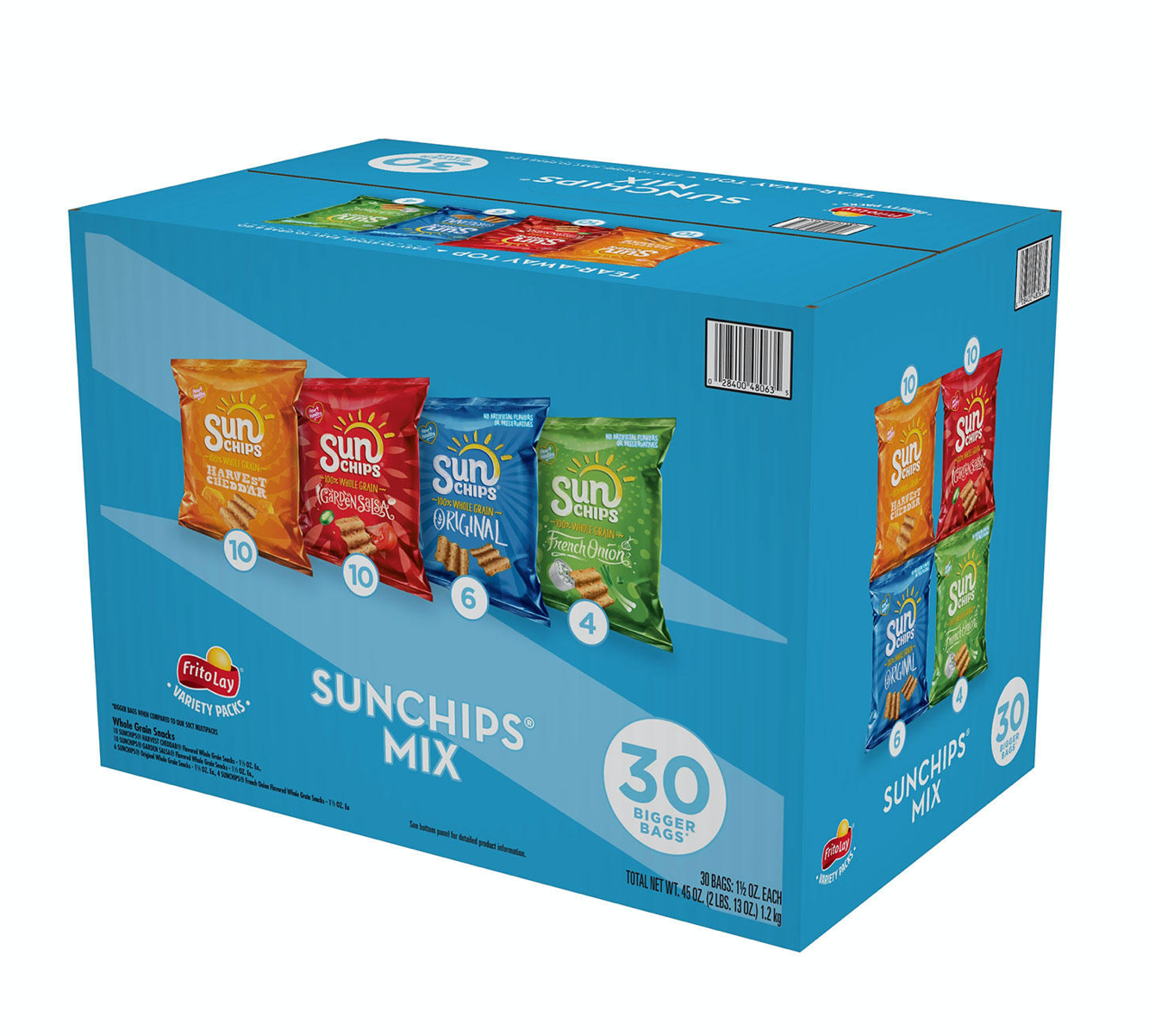 Sun Chips Variety Pack - 30pk