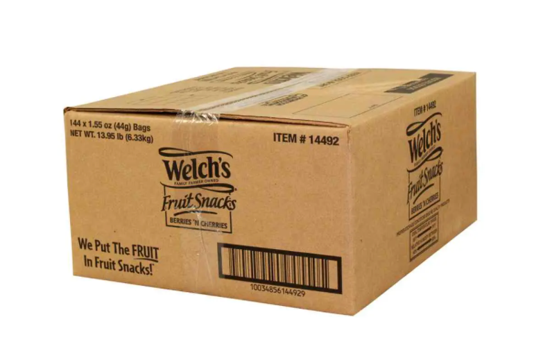 Welch's Mixed Fruit Snacks - 1.55oz; 144pk