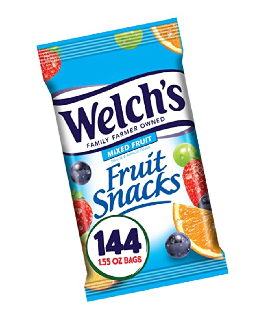 Welch's Mixed Fruit Snacks - 1.55oz; 144pk