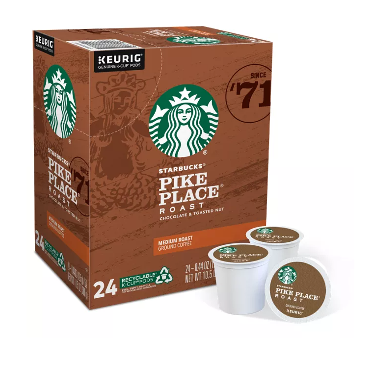 Starbucks Pike Place KCups - 24ct