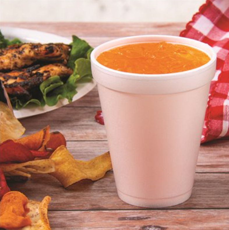 10 oz White Insulated Disposable StyroFoam Cup - 1000 Count