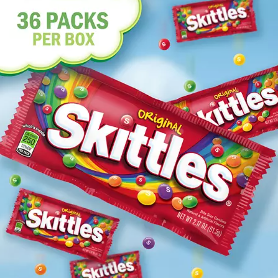Skittles Original Fruit Candies - 36pk